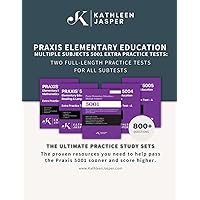 Praxis 5001 Extra Practice Tests: Two Full-Length Practice Tests