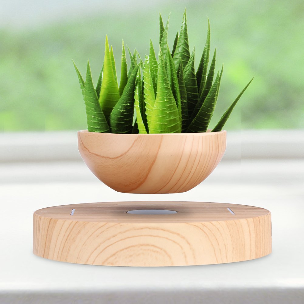 花瓶 オフィス フラワーベース 磁気浮上 Led 110v日本対応 110v 日本対応 フローティングプラント ホーム 磁気 B07c1zpjv2 フラワーベース花器 50 Off