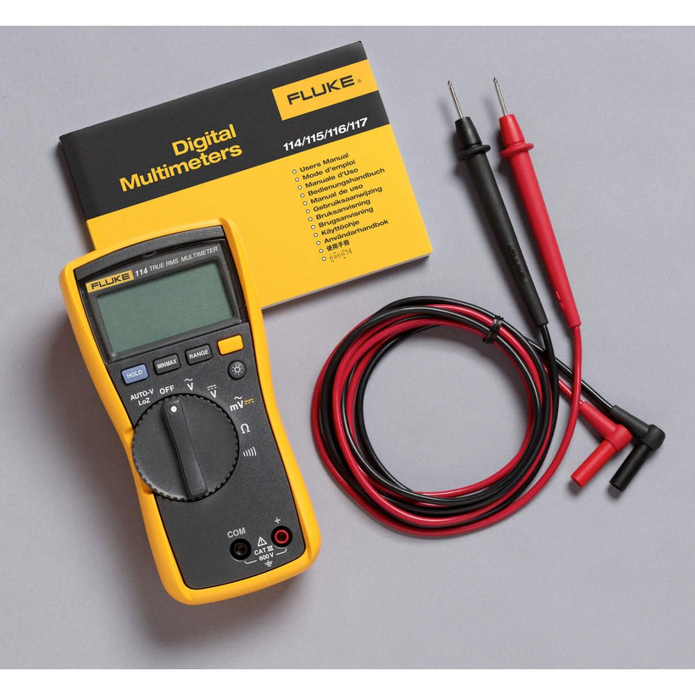 Traceable Multimeter Mua Fluke 114 Electrical TRMS Multimeter with a NIST-Traceable ...