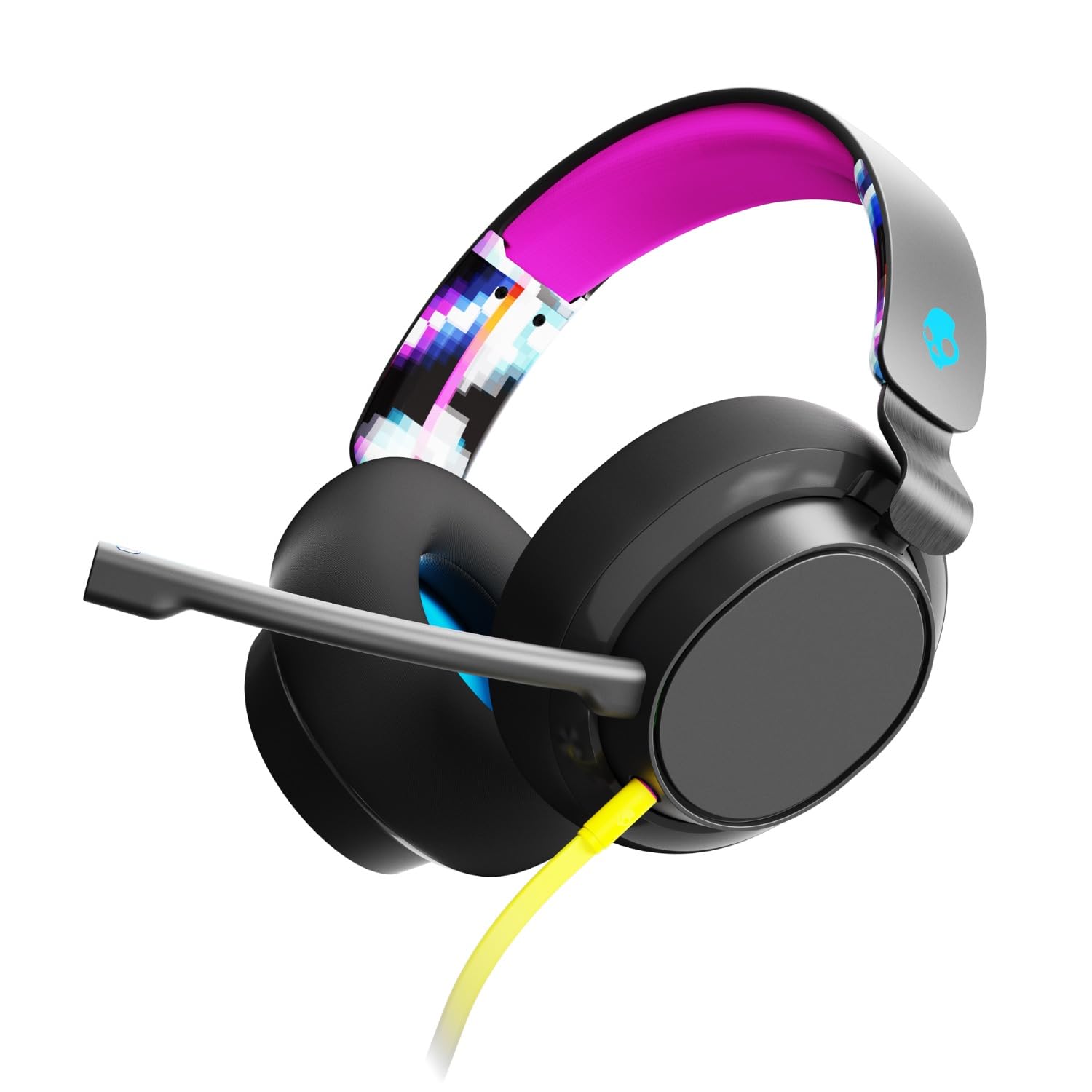 Photo 1 of Skullcandy SLYR Multi-Platform Wired Gaming Headset, Removable Mic, Durable and Comfortable Lightweight Design, Ultra-Soft Memory Foam Ear Cushions, PC, Xbox, PlayStation - Black Digi-Hype