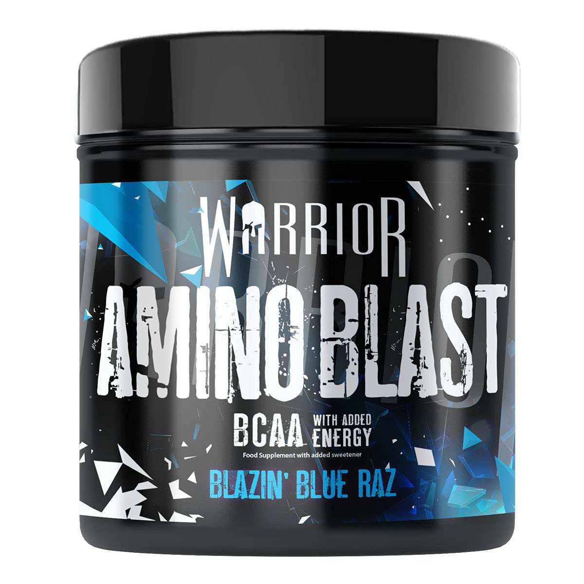 Warrior Amino Blast 270g – BCAA Powder – Branched Chain Amino Acids Supplement, Intra Workout & Recovery, Energy Drink – 30 Servings (Blue Raspberry) — image 1
