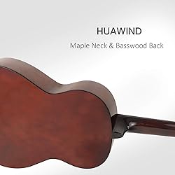 HUAWIND 39 Inch Classical Guitar Full Size Acoustic