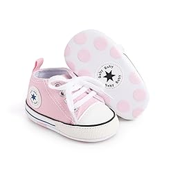 KKIIDDSS Unisex Baby Girls Boys Canvas High-top
