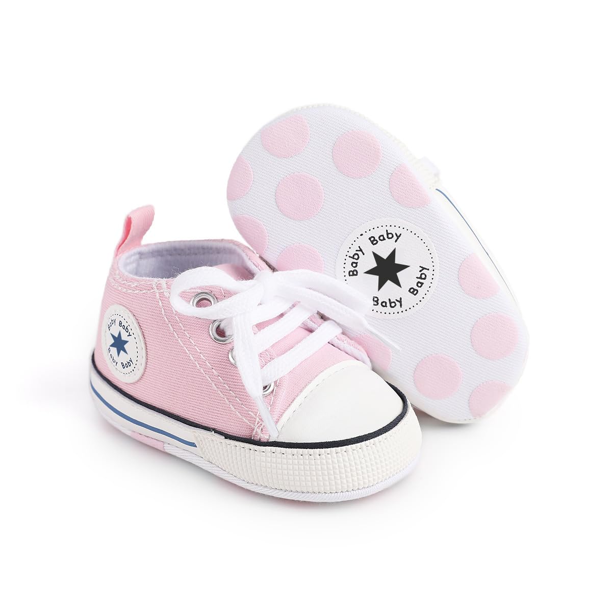 KKIIDDSS Unisex Baby Girls Boys Canvas High-top