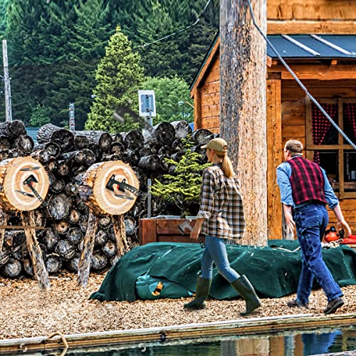 ZENHOSIT Throwing Axes Set, 10 inch Full Tang Stainless Steel Throwing