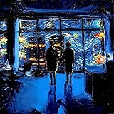 Project Mayhem Starry Night Fine art print van Gogh Never Watched The World Burn Art by Aja choose size and type of paper