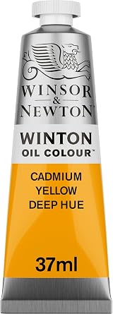 Winsor & Newton Winton Cadmium Yellow Deep Hue 37ml Oil Colour Tube