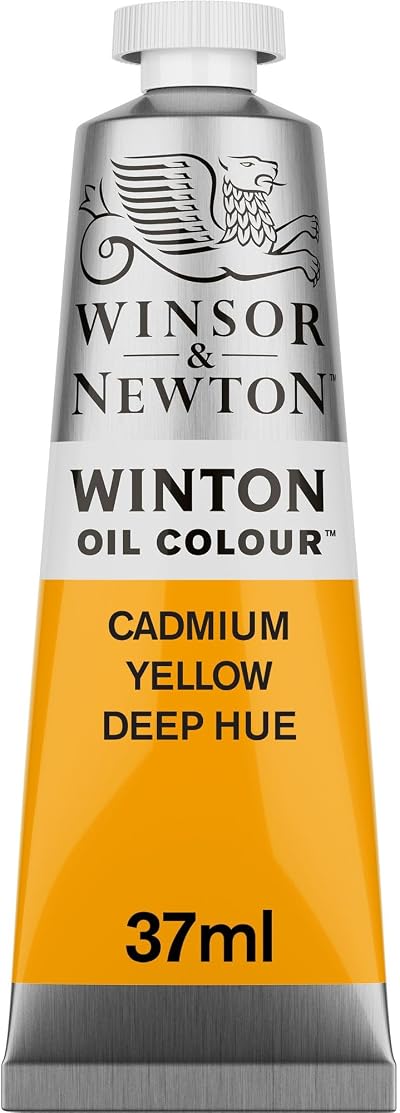 Winsor & Newton Winton Cadmium Yellow Deep Hue 37ml Oil Colour Tube