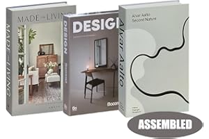 ELEFOCUS 3 Pcs Chic Faux Books for Decoration,Entryway Table Decor，Coffee Table Books Decor，Libros Decorativos，Versatile Fake Books Stylish Home Decor，Preppy Aesthetic Collection for Any Occasion