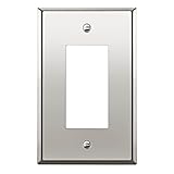 LIDER Decorator Switch or Receptacle Metal Wall