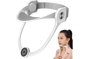 Neck Posture Corrector with Chin Support Foldable Ergonomic PC Neck Brace with TPU Pad for Pain & Fatigue Relief for Student,