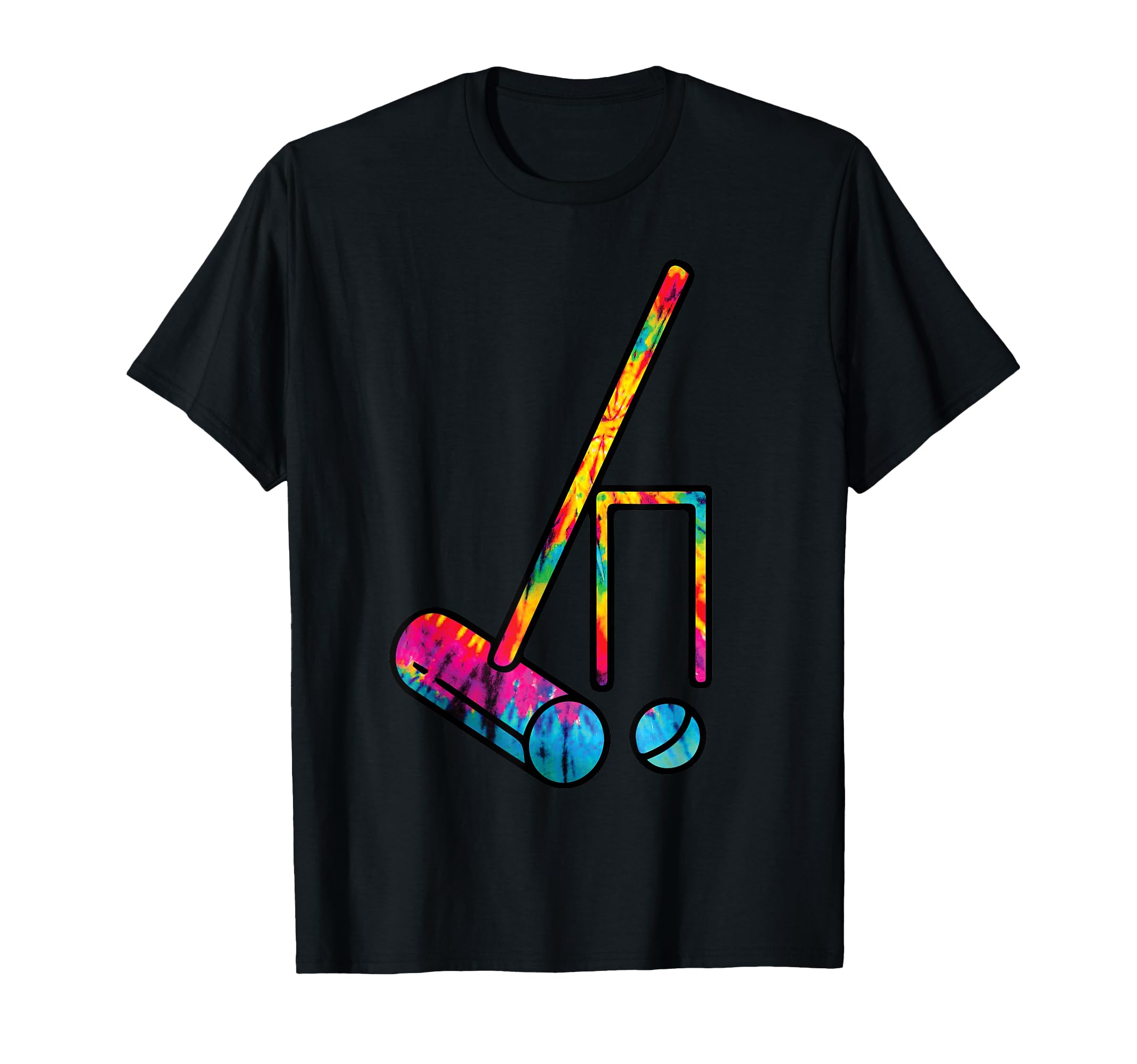Cool Croquet Tie Dye Rainbow Kids Boys Teenage Men Girls T-Shirt