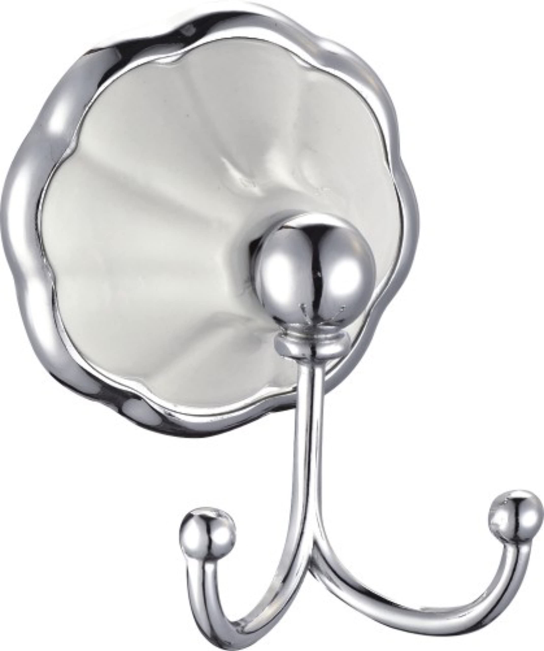 HOUSLER White Ceramic Bathroom Accessories (White Ceramic Robe Hook) — image 1