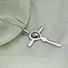 Xingzou Infinity Love of God Women Heart Crystals Cross Pendant Necklace Made with Swarovski Elements