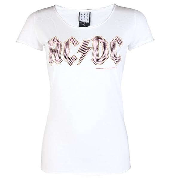 maglietta ac dc donna