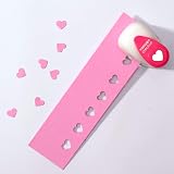 Vaessen Creative Heart Punch 10 x 9 mm Circle Cutter Craft Paper view 2