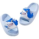 CKWZTPU Toddler Slides Kids Sandals Girls Boys Shower Sandals Children Slippers Toddler Pool Sliders Non Slip Bathroom Comfortable