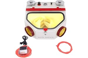 BONEW Double-Pen Fine Sand Blasting Machine Lab Sandblaster