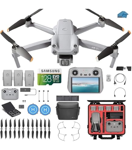 ホビーラジコン GoPro - DJI MAVIC AIR 2 FLY MORE COMBO DJI Mavic Air 2 Fly More Drone Vlogger Combo -Certified
