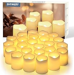 SHYMERY Flameless Votive Candles,Flameless