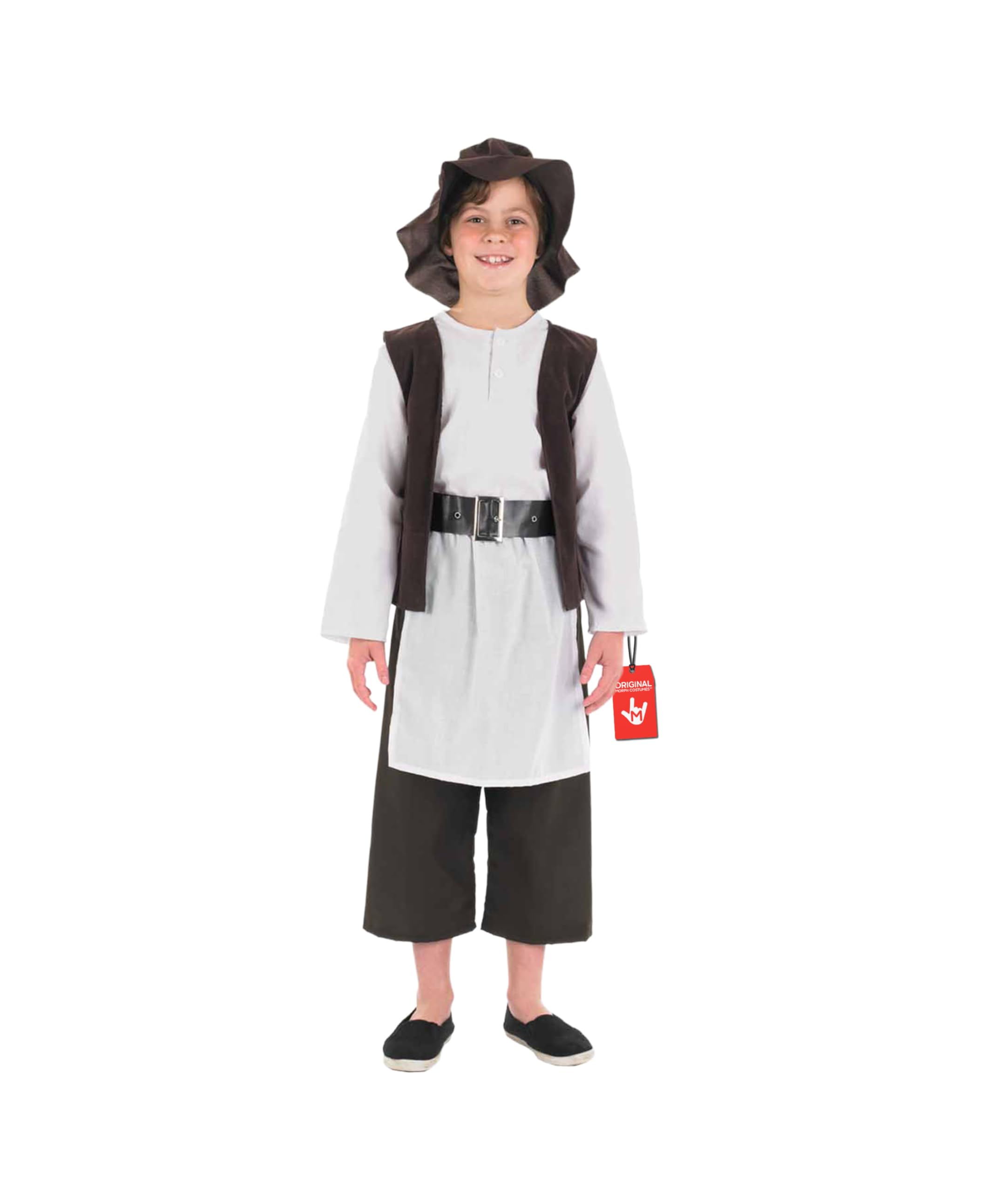 Fun Shack Tudor Costume for Boys - Victorian Style Kids Outfit - Historical Dress-Up for Parties and Events, Small