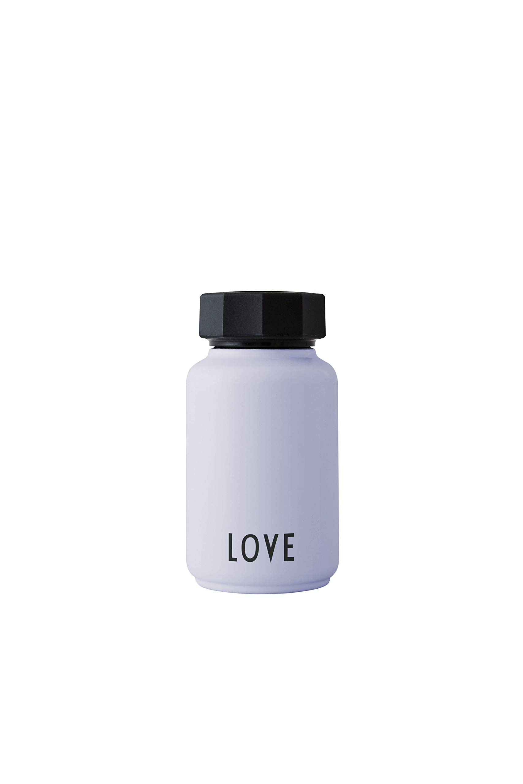 Design Letters Thermo/Insulated Bottle, Special Edition, Small (Lavender) – BPA-Free Double Walled Vacuum, Stainless Steel, Pure Nordic Design, Great for use on the go, 330 ml, Leak-Proof, 204 g.