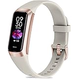 Fitness Tracker,Calorie Smart Watch,Heart Rate Monitor with 1.10'' AMOLED Touch Color Screen,5 ATM Waterproof,Step Counter fo