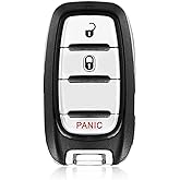 Keylessbest Replacement for 2017-2024 Chrysler Pacifica Voyager Key Fob Remote Control M3N-97395900 3 Buttons 434MHz