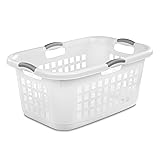 Sterilite 6 Pack Plastic Laundry Basket Clothes