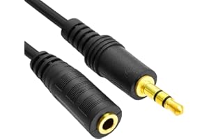 Diogeynu Headphone Extension Cable 3.5mm Male To Female Extender Cord 3.5mm Male To 3.5mm Female Stereo Cable For Phone PC