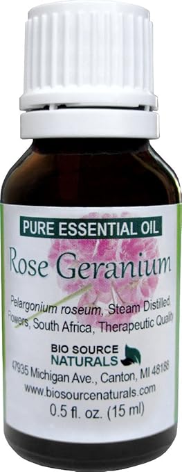 Amazon.com: Rose Geranium (Pelargonium roseum) Pure ...