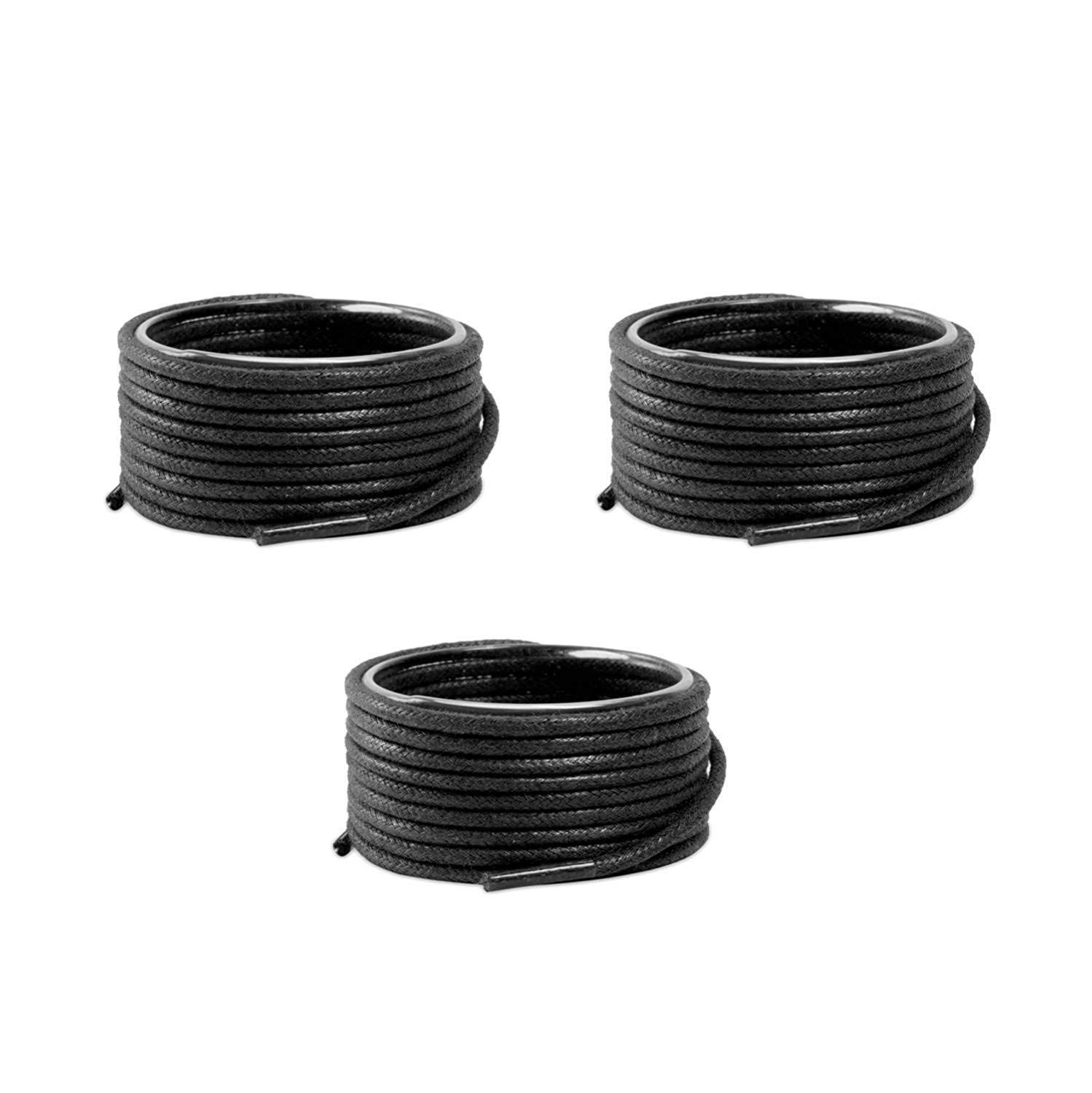 Waxed Round Shoe Laces for Dress Shoes 50\