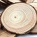 Fuhaieec Wood Slices 50pcs 2.8-3.2