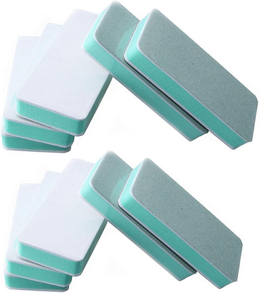 10 Pcs Nail Art DoubleSided Polishing Block for Manicure Buffer Smooth