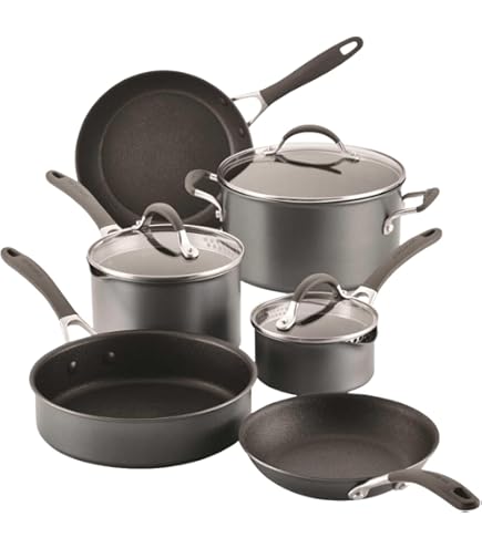 Amazon.com: Circulon Symmetry 3-pc. Hard-Anodized Nonstick