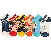 Harry Potter Harry Hermione Ron and Draco Youth Ankle Socks 6 Pack