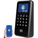 UHPPOTE WiFi Access Control Keypad 2.4-inch Display Touch Keypad 125khz | Smart Phone Tuya App Control for Residential Commercial Doors
