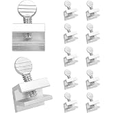 "Nuk3y Sliding Window Security Locks (Aluminum, 12 Pack)"