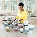 Rubbermaid Flex & Seal Food Storage Container Set with Easy Find Lids 42-Piece set