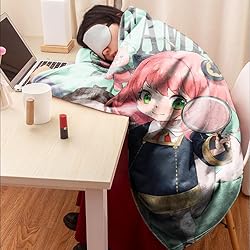 Throw Blanket 50x40 inch,Japanese Anime Fleece