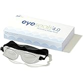 EyeEco Eyeseals Hydrating Sleep Mask, Clear - CPAP Compatible | Latex-Free Eye Mask for Sleep to Block Dry Air, Retains Moisture to Soothe Dry, Irritated Eyes &amp; Provides Eye Care Overnight