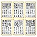 CICI&SISI Nail Stamping Plates Set Jumbo 3 Set of 6 JUMBO Nail Art Polish Stamping Manicure & Pedicure Kits All New Designs with FREE STAMPER & SCRAPER TOOLS SET