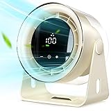 EasyAcc Desk Fan With Battery Powered, Quiet, 100