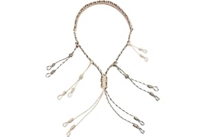 GUGULUZA Duck Call Lanyard with 550LB Paracord Secures 5 Call - Adjustable Loops – Premium Military Grade Nylon Braided Game Call Lanyard for Goose Calls, Predator, Deer or Dog Whistle