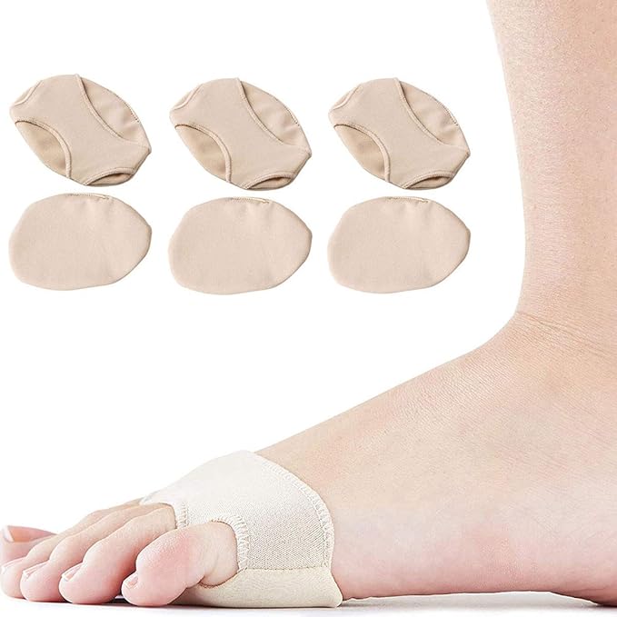 3 Pair Mortons Neuroma Metatarsal Support Pad By Pedimend, Sesamoiditis