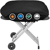 Heavy Duty Grill Cover Fits for Coleman Roadtrip LXX/LXE/285 and Smoke Hollow 205 Grills, All Weather