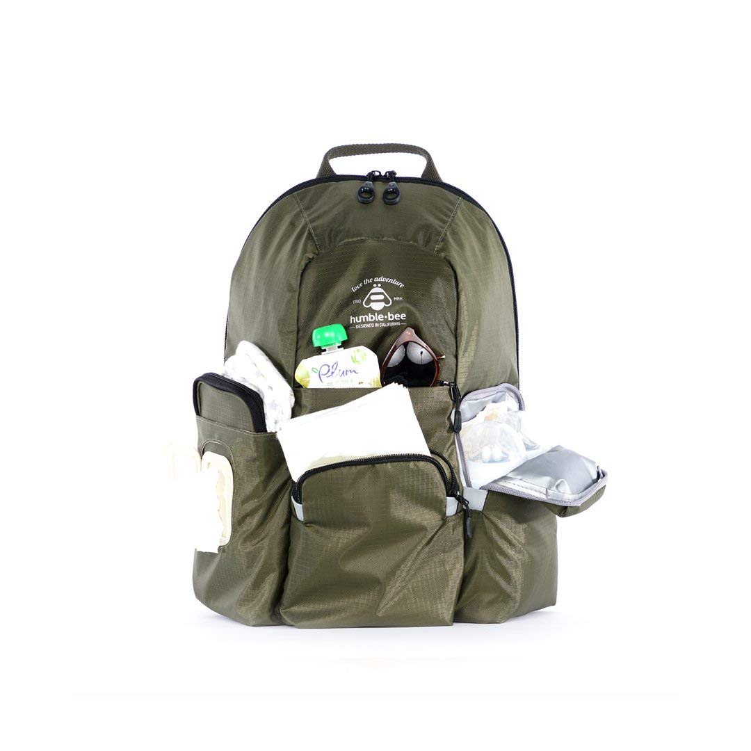 Humble Bee Free Spirit Backpack Diaper Bag Removeable Changing Pad