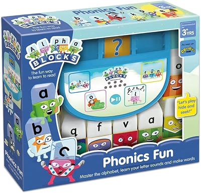 Alphablocks AN20 Phonics Toy 4 Modes Letters Spelling Reading 3+