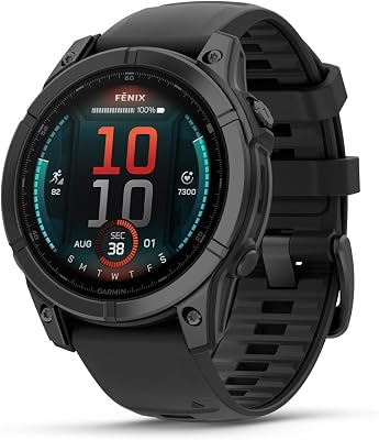 fēnix ​​E, 47mm, Reloj GPS Multideporte, Acero Gris