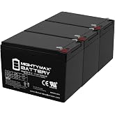 Mighty Max Battery 12V 15AH F2 Replaces Razor 15165070 MX650 Dirt Rocket - 3 Pack